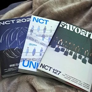NCT KPOP 3 cd box sets